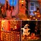 300 Led Orange Outdoor String Lights Waterproof Halloween Decorations, 108 Ft Thanksgiving Decor Lights 8 Modes Plug in Fairy Lights for Bedroom Yard Wedding Room Decor